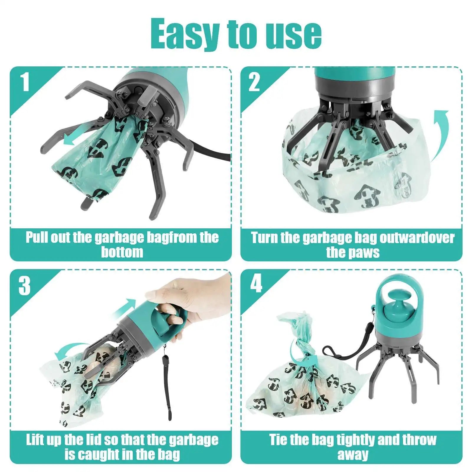 Portable Dog Pooper Scooper