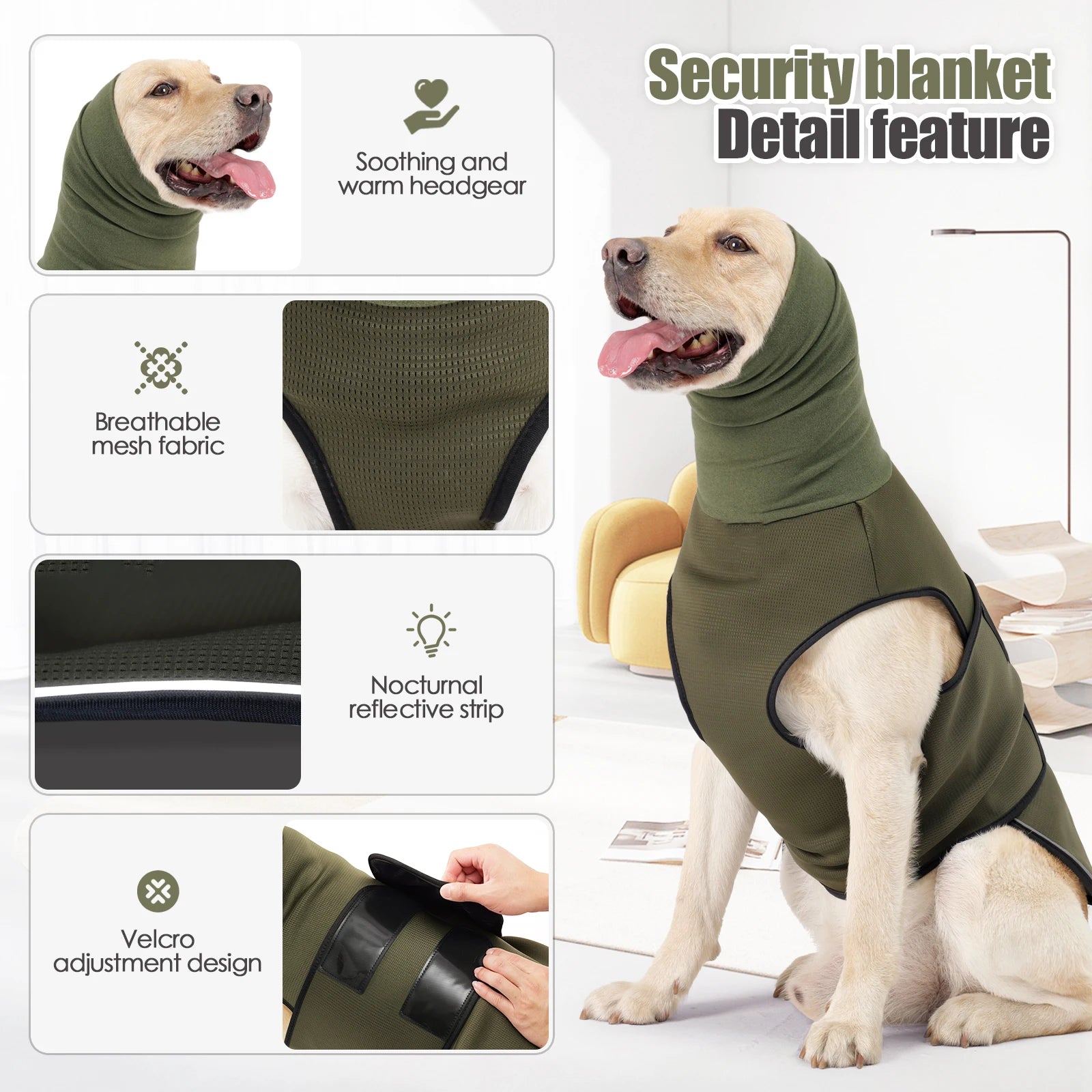 Calming Anxiety Vest for Dogs