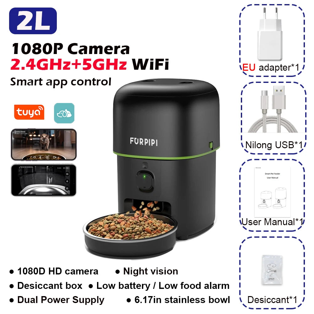 Smart Pet Feeder with Camera