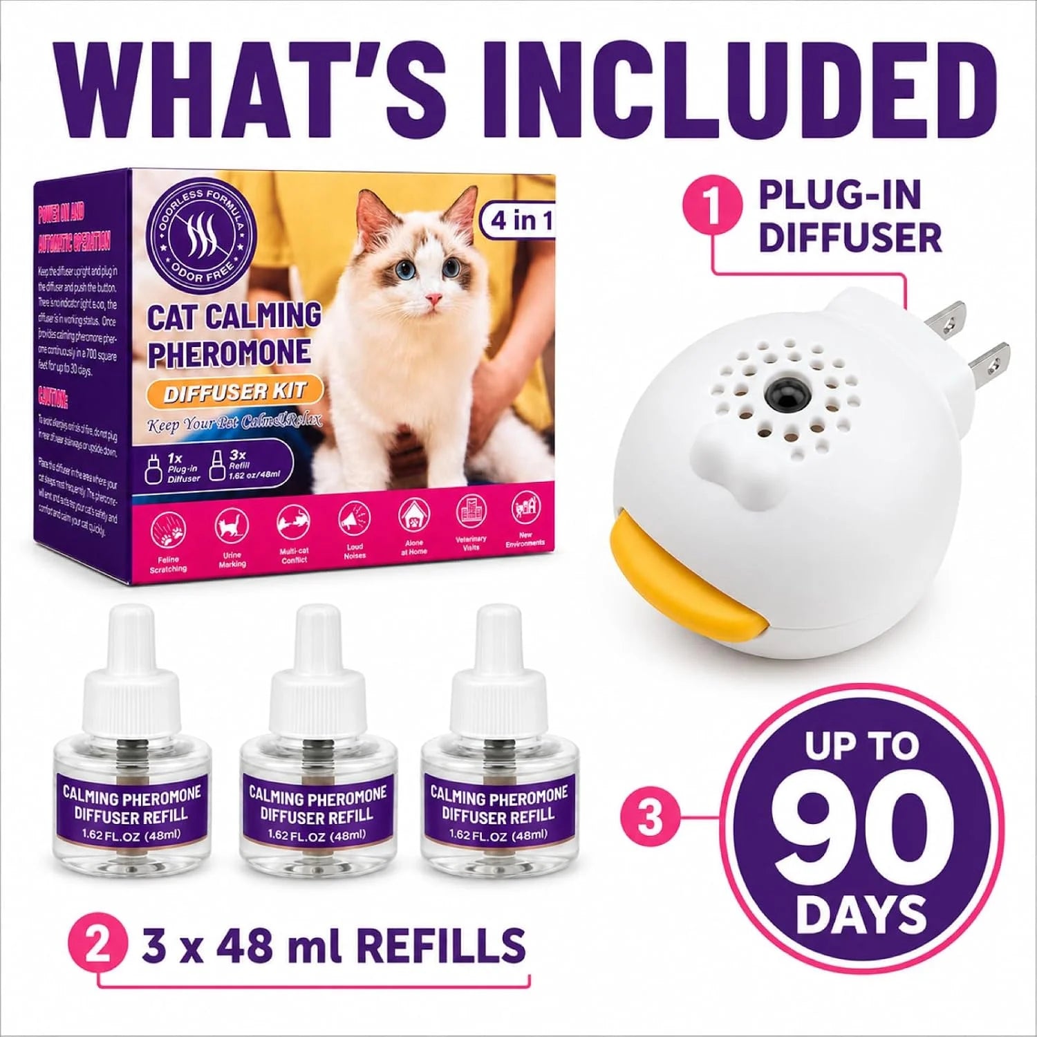 Calming Pheromone Diffuser Kit