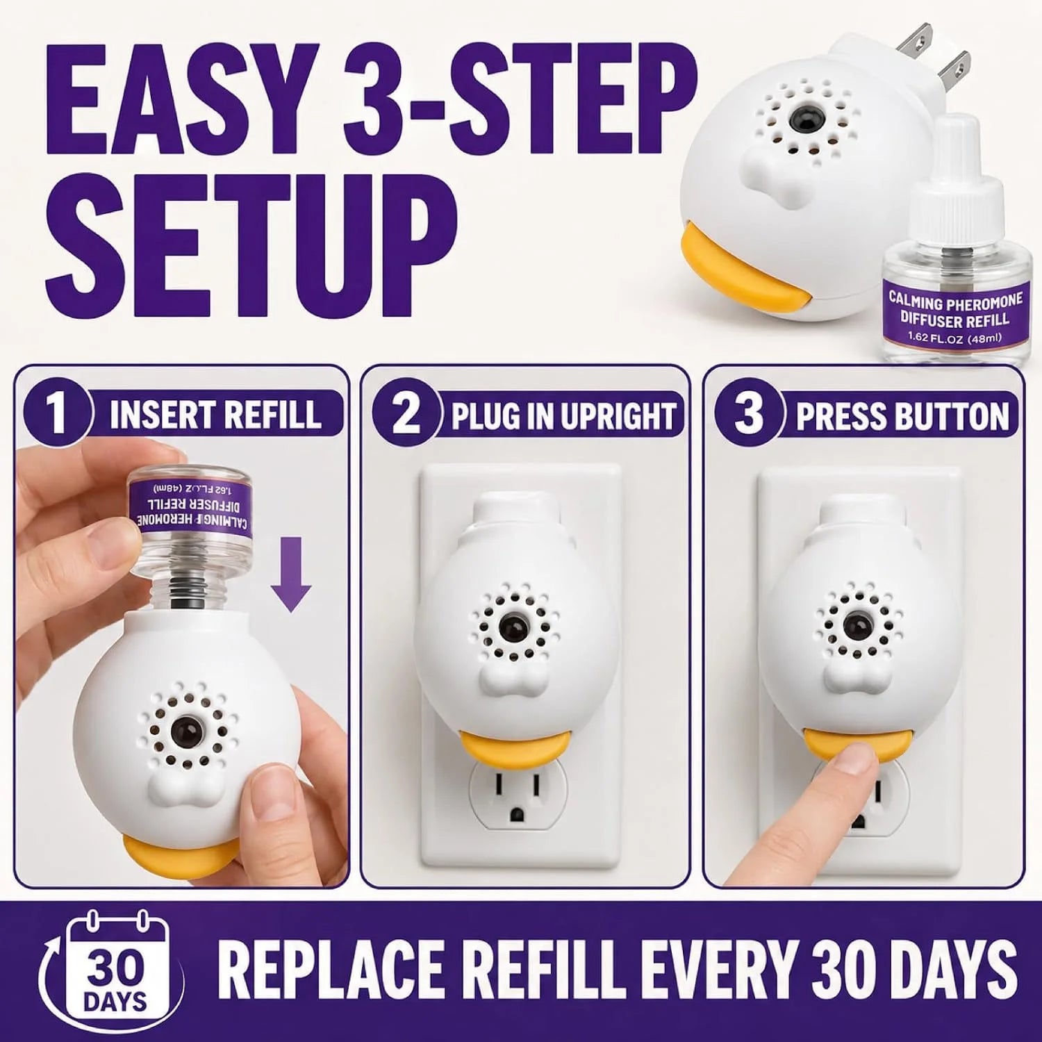 Calming Pheromone Diffuser Kit