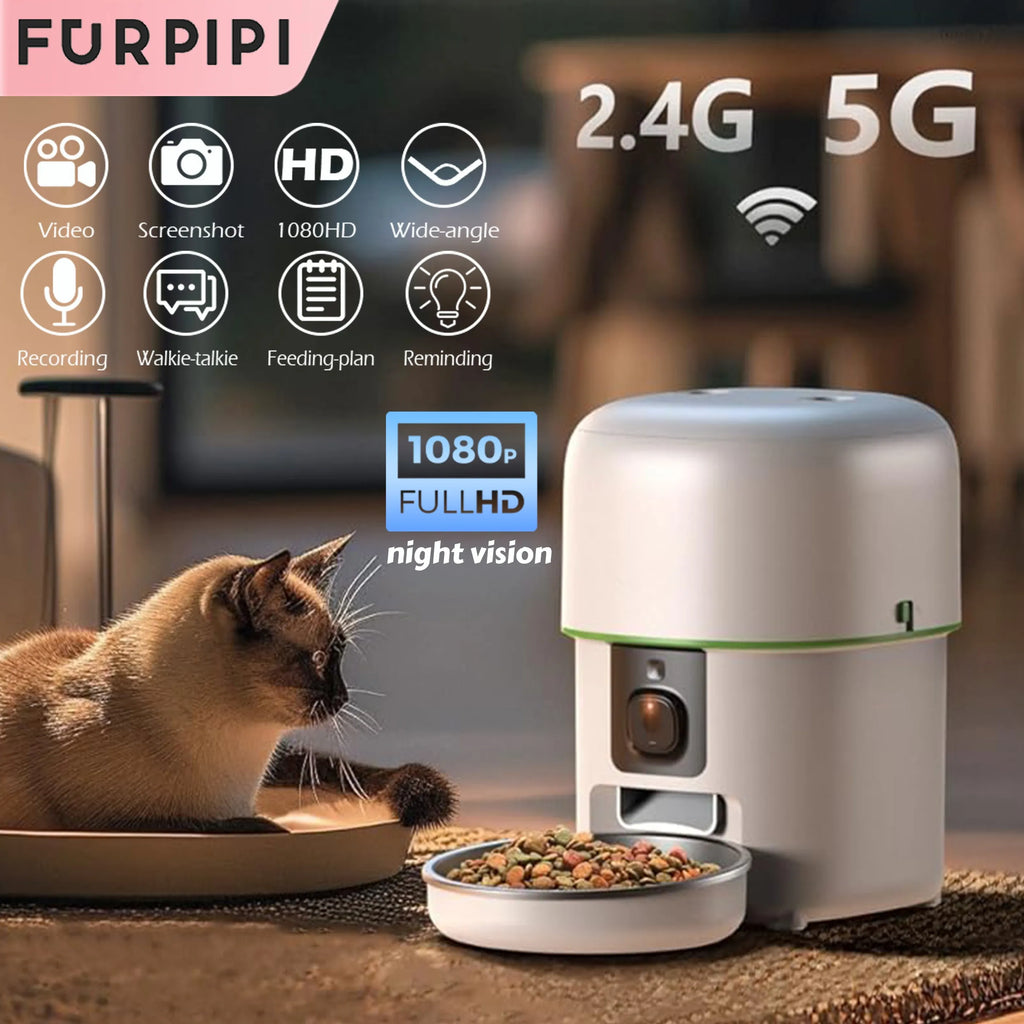 Smart Pet Feeder with Camera