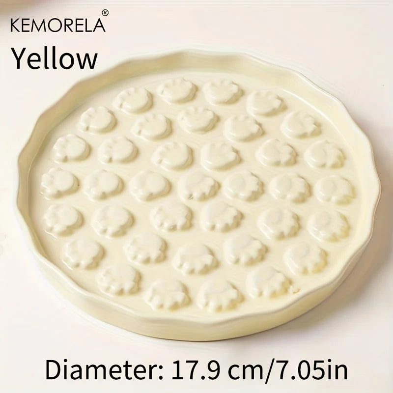 Ceramic Slow Feeder Cat Bowl
