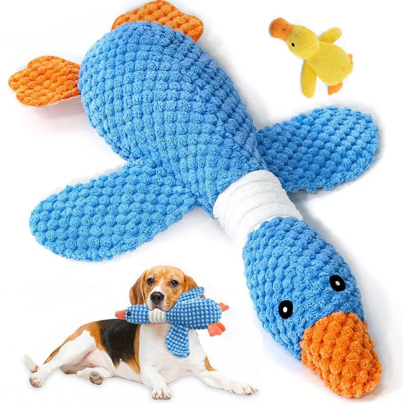 Squeaky Plush Chew Toy