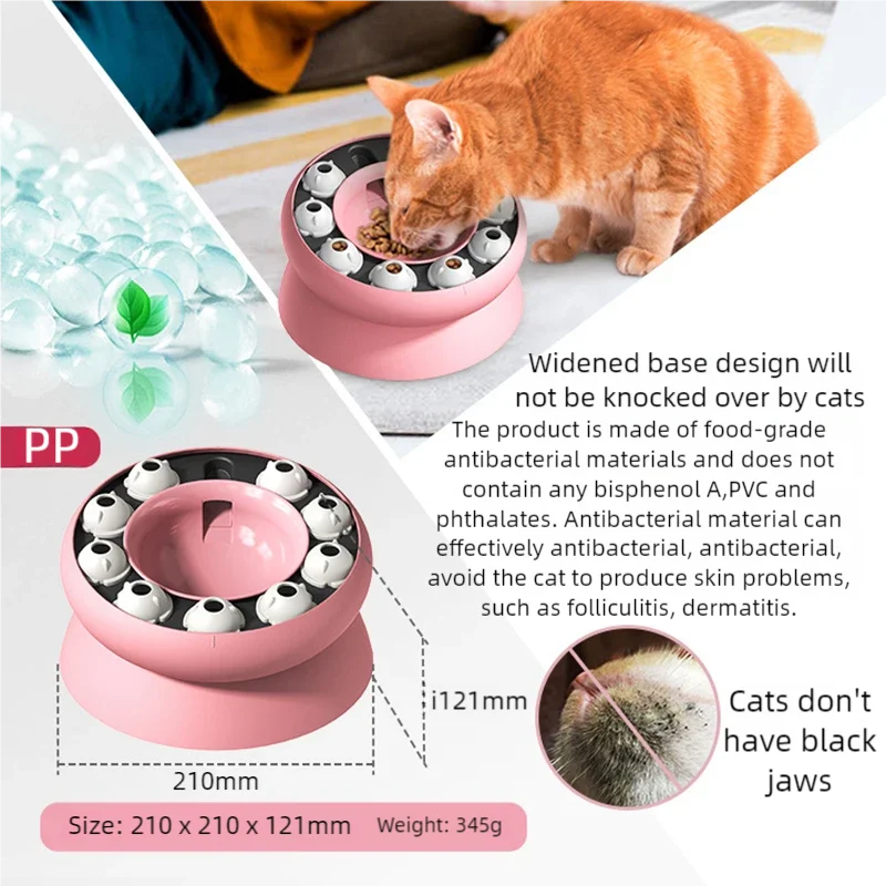 Puzzle Slow Feeder Cat Bowl