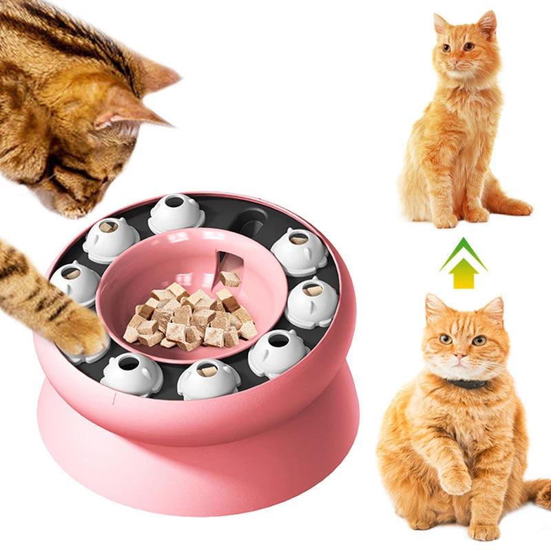 Puzzle Slow Feeder Cat Bowl