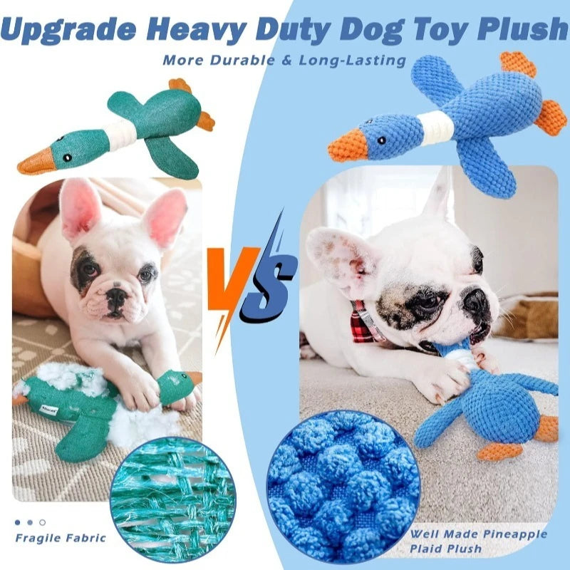 Squeaky Plush Chew Toy