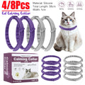 Woodward – Calming Pheromone Collar for Cats & Dogs – 4/8 pack, silicone, waterproof