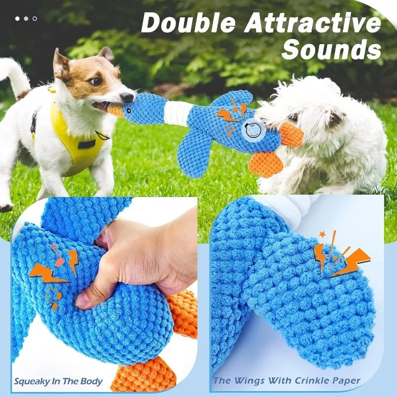 Squeaky Plush Chew Toy