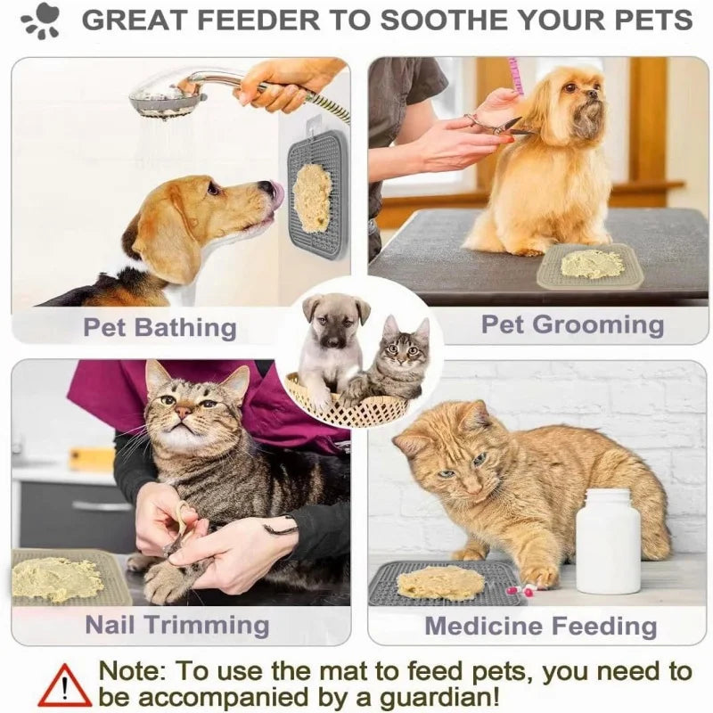 Silicone Lick Mat for Dogs